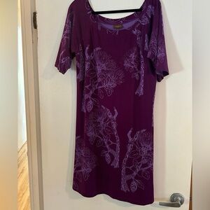 Wahine Toa purple dress